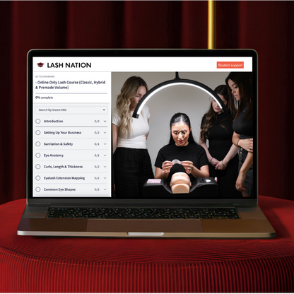 Lash Nation Online Lash Extension Course